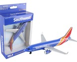 6 Inch Boeing 737 Southwest Airlines 1/220 Scale Diecast Airplane Model - $19.79