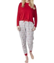 Mudpie women&#39;s ho ho ho pajama set Red/Grey - $38.00
