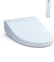 Toto Sw3084#01 Washlet C5 Electronic Bidet Toilet Seat With, Cotton White - £415.75 GBP