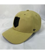 47 Brand Las Vegas Golden Knights NHL Hockey Gold Fitted 7 1/2 Cap Hat - £16.20 GBP