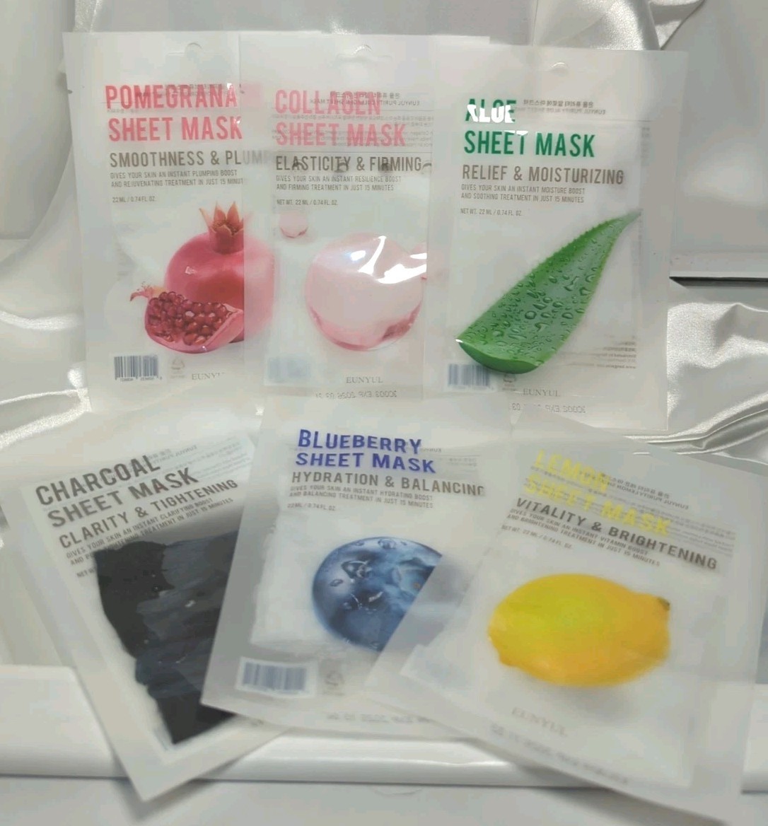 Eunyul Mask Sheet Facial Skin Care Essence K-Beauty  Korean Cosmetics CH... - $2.25