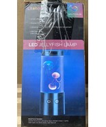Litehaus 9in Multicolor LED Jellyfish Lamp 2-Motion Jellyfish USB Powered - $6.66 CAD