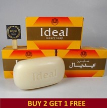 Ideal soap 125g Cleans &amp; Softens The Skin Hypoallergenic ايديال BUY 2 Get 1 Free - £8.27 GBP