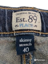 Est. 89 Place Size 10 Girl&#39;s  Navy Blue Skinny Stretch Jeans - $7.91