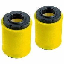 2 Air Filters For Husqvarna YTH22V46 John Deere D100 Briggs Stratton Eng... - $18.83