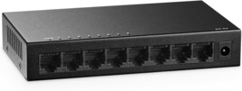 8 Port Gigabit Unmanaged Ethernet Switch 8 x 100 1000Mbps Ports Home Off... - $37.39