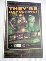 2002 Color Ad Oddworld Munch&#39;s Oddysee Video Game - £6.37 GBP