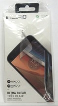 Incipio Plex HD - Screen Protectors for Motorola Moto G4 & 4 Plus - Ultra Clear  - $7.84