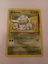 Pokemon 1999 Base Set 2 Bulbasaur 67/130 NM Single Trading Card - £5.97 GBP