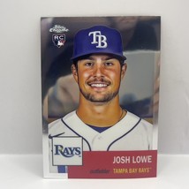 2022 Topps Chrome Platinum Anniversary Josh Lowe Base RC #363 Tampa Bay Rays - £1.57 GBP