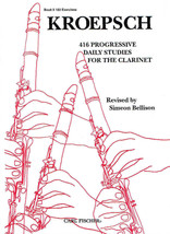 Kroepsch 416 Progressive daily Studies for the Clarinet Book II (O313) - $14.99