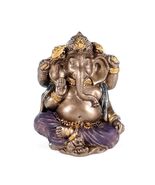 MINIATURE GANESHA STATUE 2&quot; Small Hindu Elephant God Mini Resin NEW Lord... - $10.75
