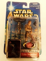 Star Wars AOTC Card Luke Skywalker Bespin Duel Figure MOC ESB Ep. V Metal Pin - £11.96 GBP