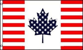 USA Canada Friendship Flag 1 - 3x5 Ft - £15.92 GBP