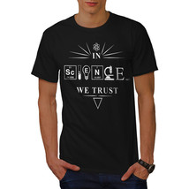 Wellcoda In Science We Trust Mens T-shirt, Learn Graphic Design Printed Tee - £14.79 GBP+