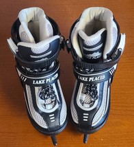 Nike Ice Skates Youth J10-J13 Lake Placid Summit Black/Grey Roller Derby - $20.99