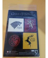 Game Of Thrones House Sigil Magnet Set - Loot Crate Fantasy 2015 Exclusi... - $11.50
