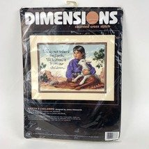 Dimensions 3878 Earths Children Counted Cross Stitch Kit Desert, Lamb James Hims - £31.46 GBP