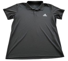 Adidas Mens Climalite XL Golf Casual Polo Gray Short Sleeve Shirt - £9.23 GBP