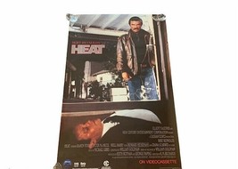 Movie Theater Cinema Poster vtg Lobby Card 1986 Heat Burt Reynolds Beta VHS NB - £31.10 GBP