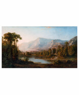 Thomas Moore inpired Vale of Kashmir (1867) Robert Duncanson * Frame Worthy Art - $67.57