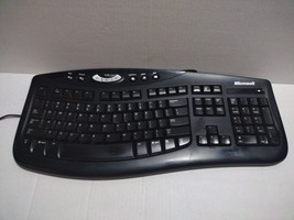 Microsoft Comfort Curve Ergonomic Keyboard 2000 v1.0 KU-0459 Wired USB - £14.56 GBP