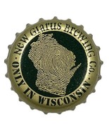 New Glarus Brewing Green Thumbprint Beer Bottle Crown Cap New Glarus Wis... - $2.95