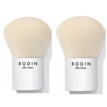 2x RODIN OLIO LUSSO LUXURY KABUKI BRUSH - White Cashmere Blush Makeup NE... - $12.82