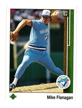 1989 Upper Deck #385 Mike Flanagan Toronto Blue Jays - £0.80 GBP