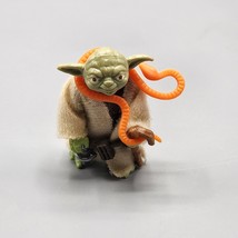 Star Wars Empire Strikes Back Action Figure Yoda w Orange Snake 1981 - $67.72