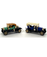 1910 Benz Limousine Set of 2 Vintage Macau Diecast Euro Model Toy Car - £7.48 GBP