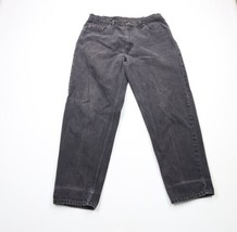 Vtg 90s Levis 560 Mens 36x32 Distressed Loose Fit Tapered Leg Jeans Black USA - £61.98 GBP