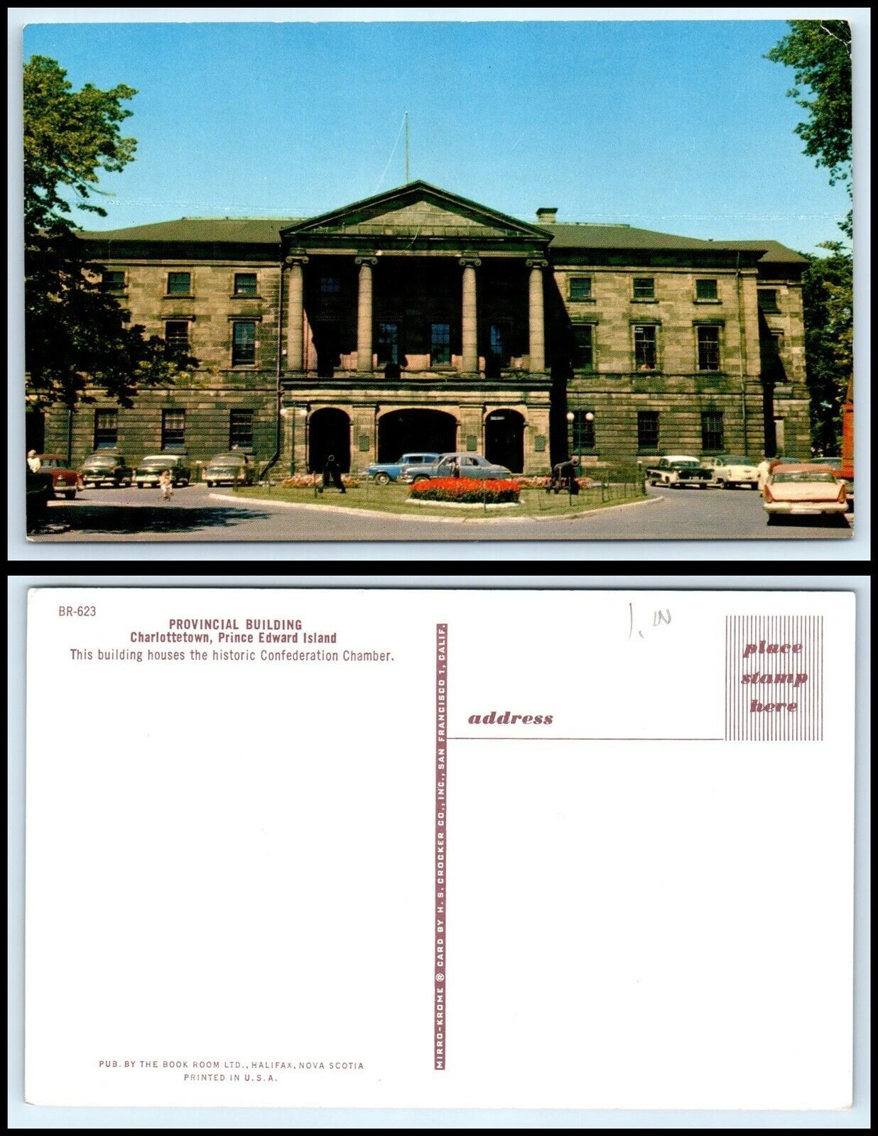 Primary image for CANADA Postcard - Prince Edward Island, Charlottetown, Provincial Building FZ9