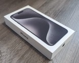 *Empty Box ONLY* Apple iPhone 15 Pro Max Black Titanium 256GB A2849 MU66... - £15.17 GBP
