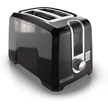 BLACK+DECKER 2-Slice Extra-Wide Slot Toaster, Square, Black, T2569B - $48.48