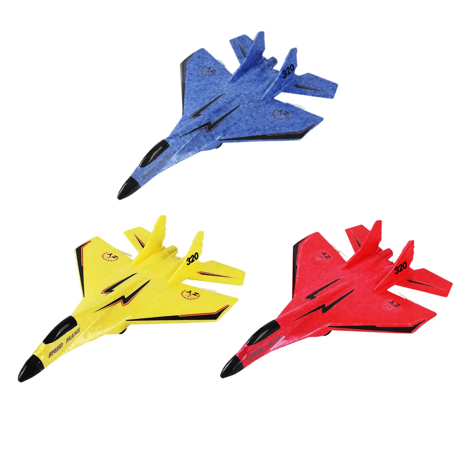 RC 2.4G Outdoor Flighting Toys Ready to Fly Fighter Toys Foam RC Airplane 2 - £20.83 GBP