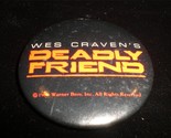 Deadly Friend 1986 Movie Pin Back Button - £5.57 GBP