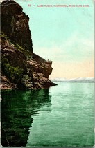 Vtg Cartolina 1908 Lago Tahoe California Ca Da Caverna Rock Edward Mitchell Pub - £4.79 GBP