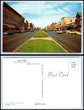 NEW YORK Postcard - Canandaigua, Main Street / Downtown G2 - £2.33 GBP