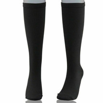 2 Pairs Unisex Compression Socks Knee High Varicose Vein Support Sport Stockings - £6.45 GBP