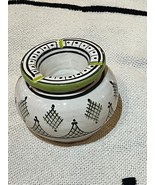 Moroccan ceramic outdoor cigar ashtray- Moroccan Ashtray  for cigarette ... - £25.05 GBP