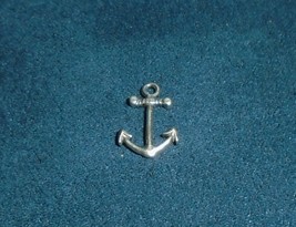 Boat Anchor Nautical Bracelet Charm Sterling Silver 925  - £6.25 GBP