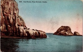 Seal Rocks near Seward Alaska Postcard PC132 - £3.98 GBP