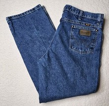 Wrangler Jeans George Strait 38x30 Blue Cowboy Cut Collection Denim 936GSHD - $21.77