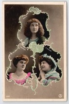 RPPC Actresses Mastio Vincourt S Girard Reutlinger Art Nouveau Postcard B36 - £15.63 GBP