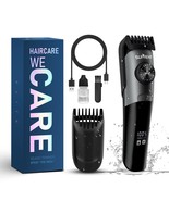 The Suprent Beard Trimmer For Men Features An Led Display, A Cordless Usb C - $38.99