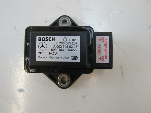 Mercedes R230 SL55 SL500 sensor, yaw rate, 0035420318 - $14.99