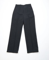 Vtg 70s Streetwear Womens 29 Distressed High Waist Knit Flared Wide Leg ... - $33.62