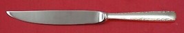 Camellia by Gorham Sterling Silver Steak Knife Not Serrated Custom 8&quot; - £62.43 GBP