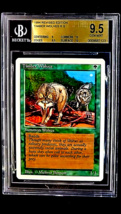 1994 MTG Magic the Gathering Revised Timber Wolves Rare BGS 9.5 Gem Mint POP 15 - £99.57 GBP